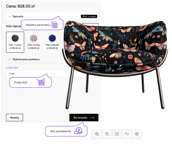 Sprawdź jak działa dopasowany konfigurator produktu