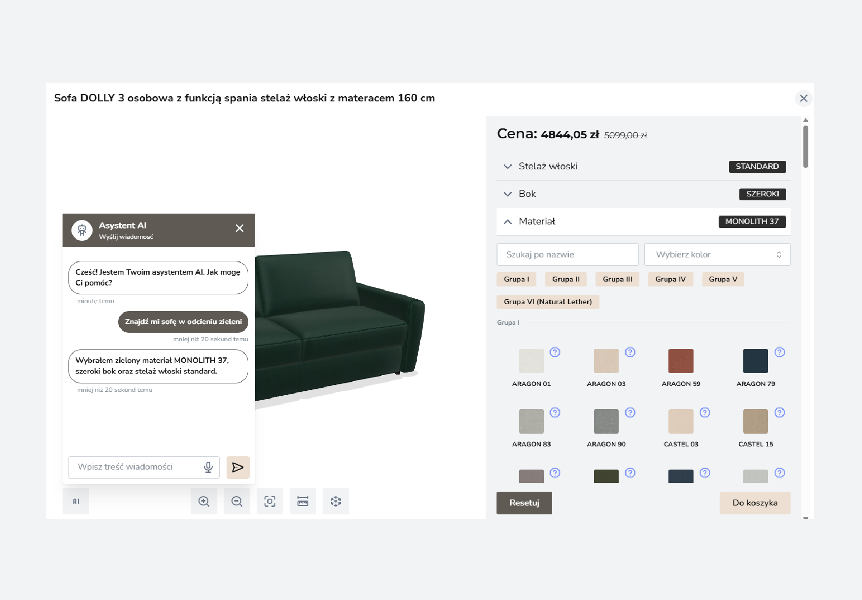 case study grafika konfiguratora produktów